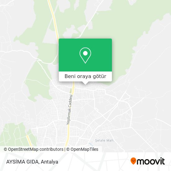 AYSİMA GIDA harita
