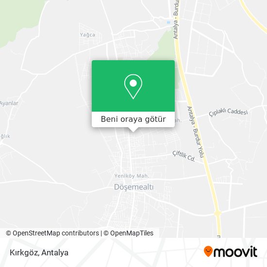 Kırkgöz harita