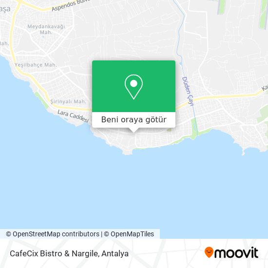 CafeCix Bistro & Nargile harita