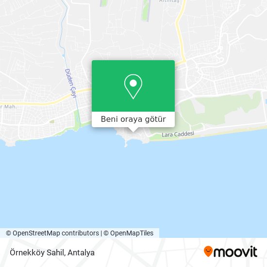Örnekköy Sahil harita