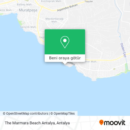 The Marmara Beach Antalya harita