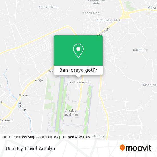 Urcu Fly Travel harita