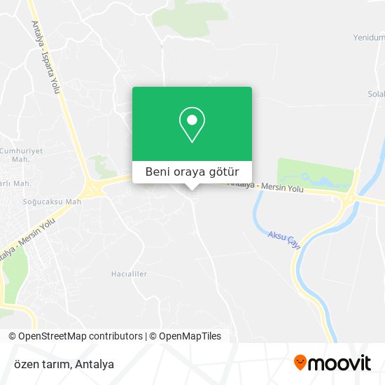 özen tarım harita