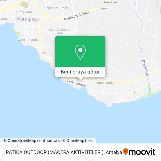 PATİKA OUTDOOR (MACERA AKTİVİTELERİ) harita