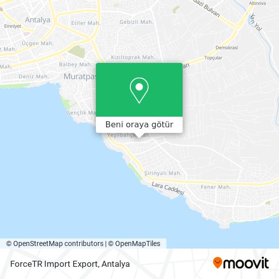 ForceTR Import Export harita