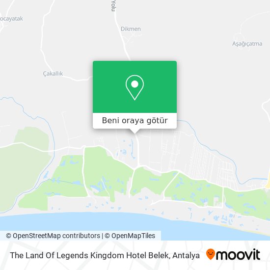 The Land Of Legends Kingdom Hotel Belek harita