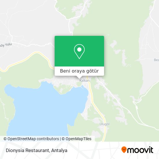 Dionysia Restaurant harita