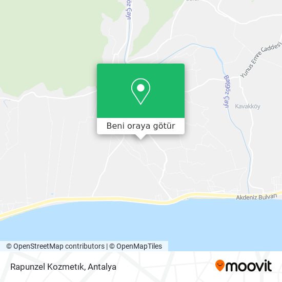 Rapunzel Kozmetık harita