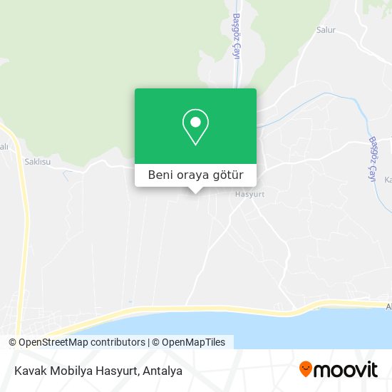 Kavak Mobilya Hasyurt harita