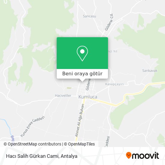 Hacı Salih Gürkan Cami harita