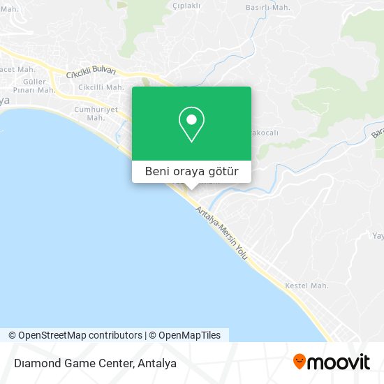 Dıamond Game Center harita
