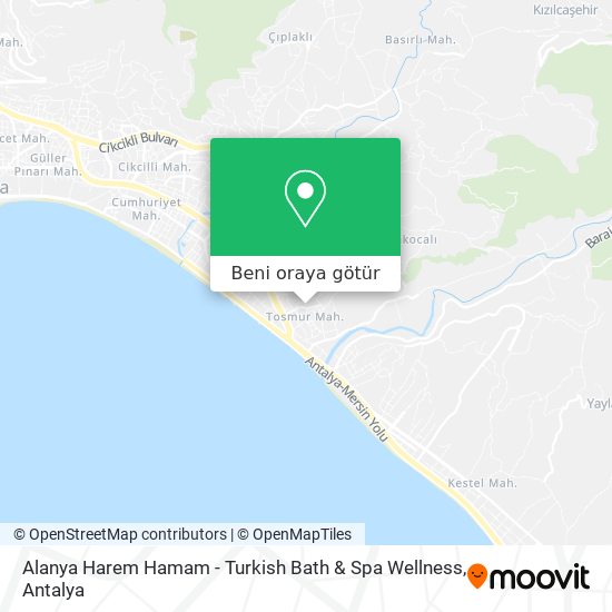 Alanya Harem Hamam - Turkish Bath & Spa Wellness harita