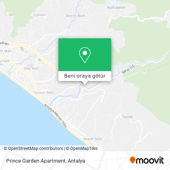 Prince Garden Apartment harita
