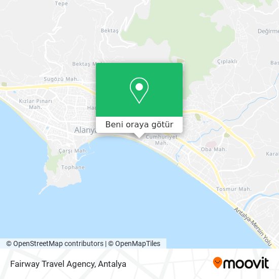 Fairway Travel Agency harita