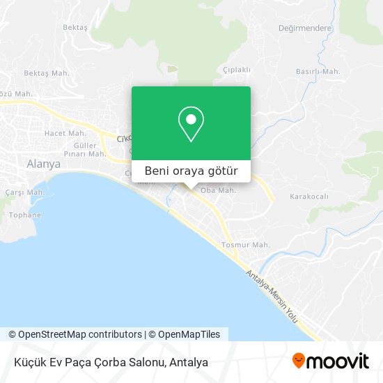 Küçük Ev Paça Çorba Salonu harita