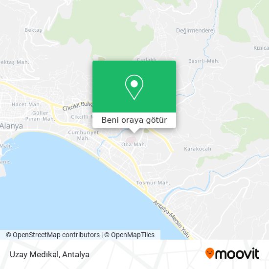 Uzay Medıkal harita