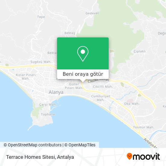 Terrace Homes Sitesi harita