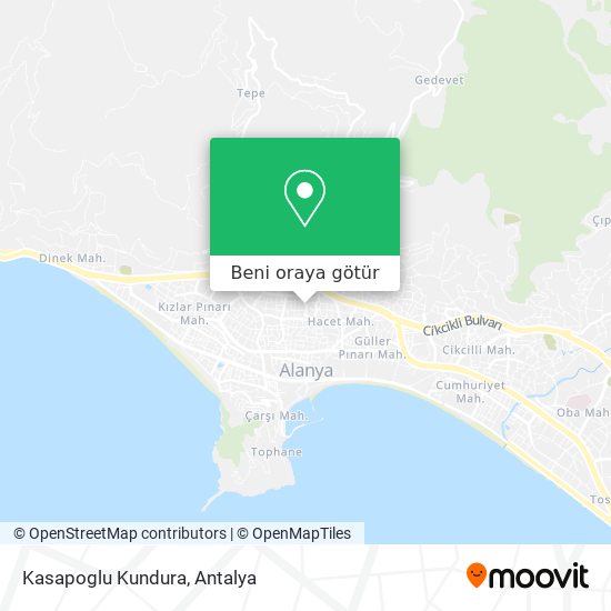 Kasapoglu Kundura harita