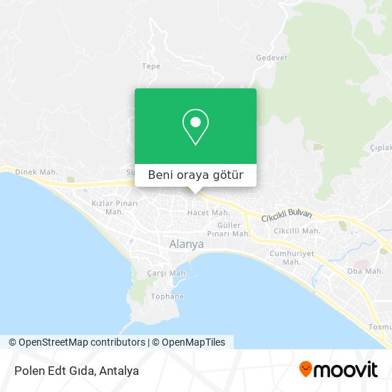 Polen Edt Gıda harita