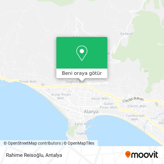 Rahime Reisoğlu harita