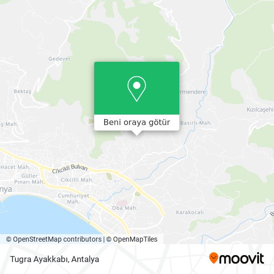 Tugra Ayakkabı harita