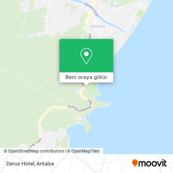 Derus Hotel harita