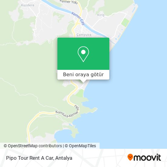 Pipo Tour Rent A Car harita