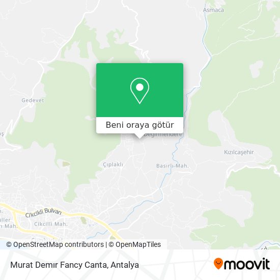 Murat Demır Fancy Canta harita