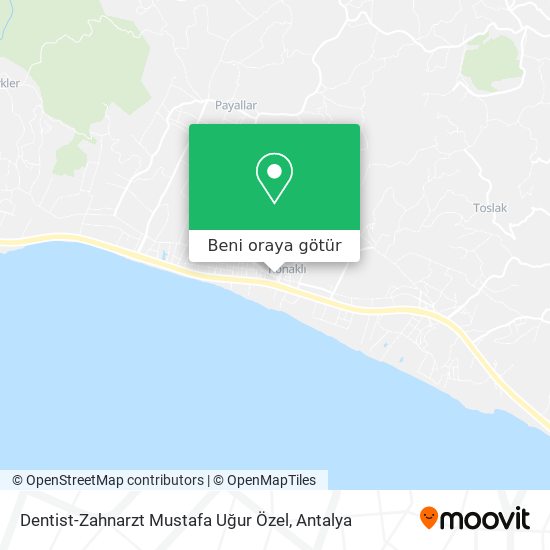Dentist-Zahnarzt Mustafa Uğur Özel harita