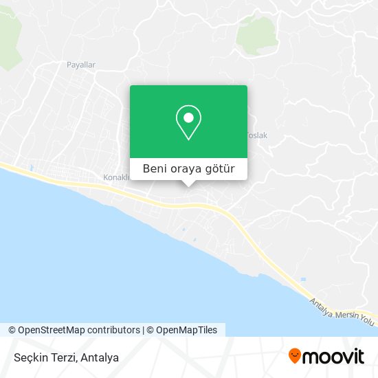 Seçkin Terzi harita