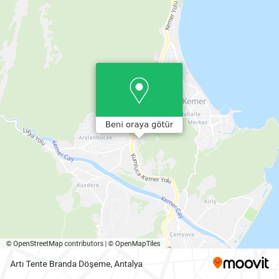 Artı Tente Branda Döşeme harita