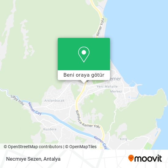 Necmıye Sezen harita