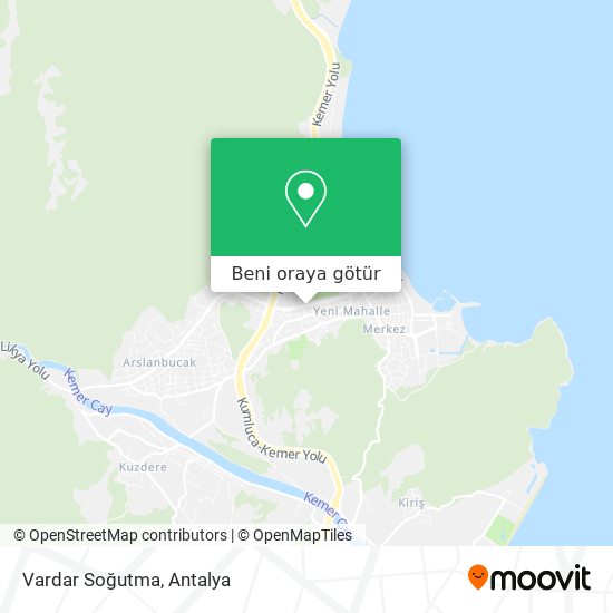 Vardar Soğutma harita