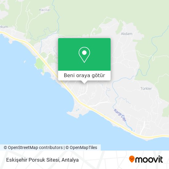 Eskişehir Porsuk Sitesi harita