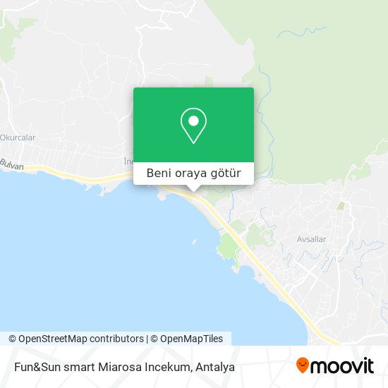 Fun&Sun smart Miarosa Incekum harita