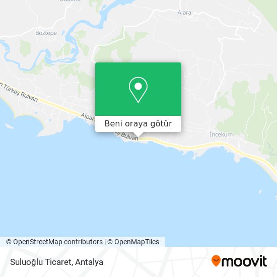 Suluoğlu Ticaret harita