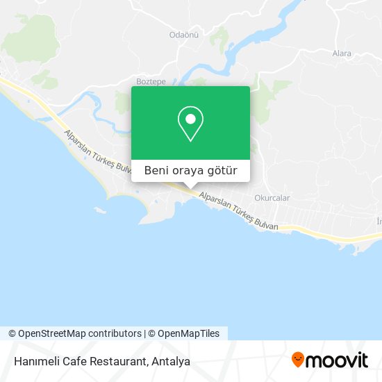 Hanımeli Cafe Restaurant harita