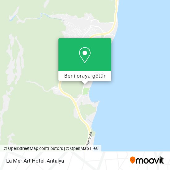 La Mer Art Hotel harita