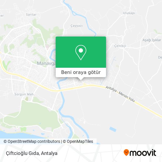 Çiftcioğlu Gıda harita
