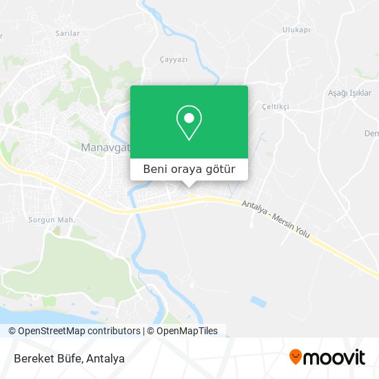 Bereket Büfe harita