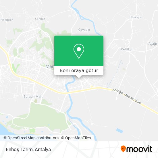 Enhoş Tarım harita