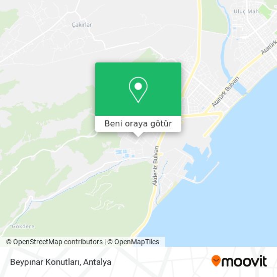 Beypınar Konutları harita