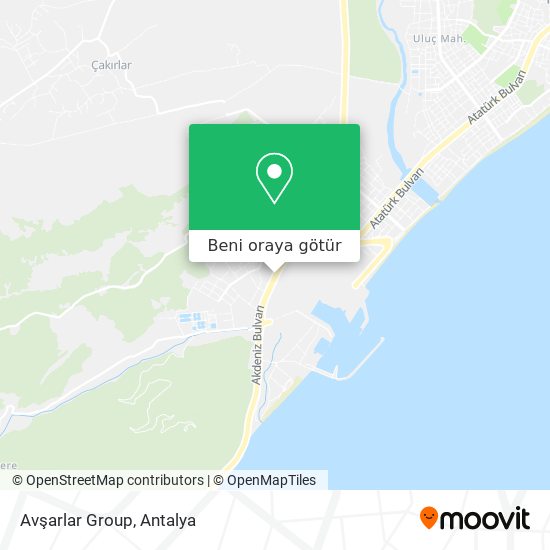 Avşarlar Group harita