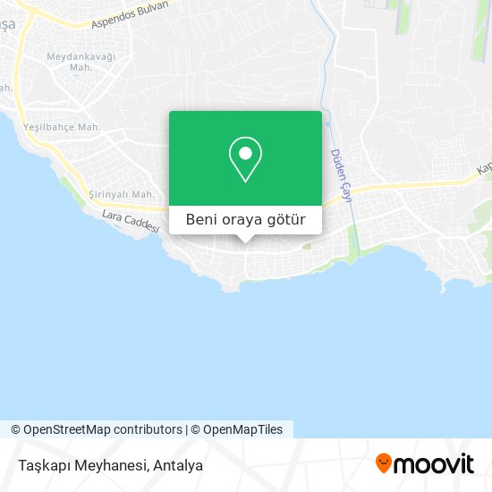 Taşkapı Meyhanesi harita