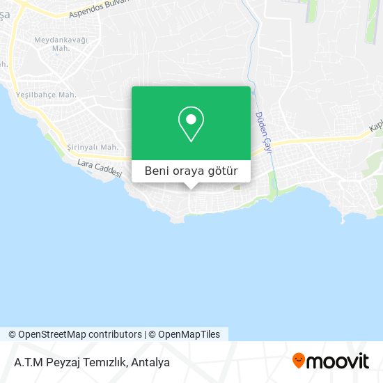 A.T.M Peyzaj Temızlık harita