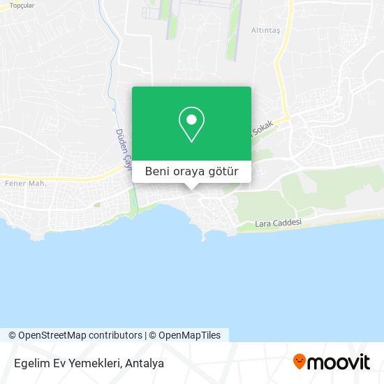 Egelim Ev Yemekleri harita