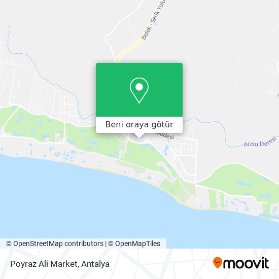 Poyraz Ali Market harita