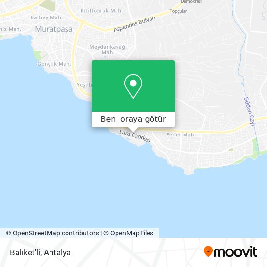 Balıket'li harita