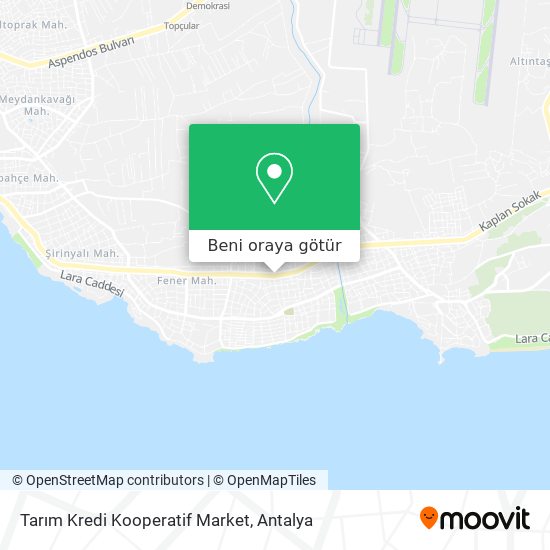 Tarım Kredi Kooperatif Market harita