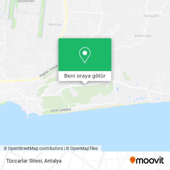 Tüccarlar Sitesi harita